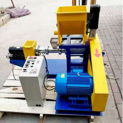 Small Animal Pet Catfish Food Making Extruder Floating Fish Feed Pellet Machine