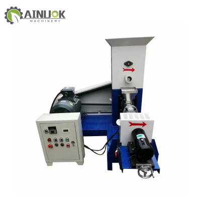 high quality dog/cat/rabbit/pet animal food pellet making machine floating fish feed extruder